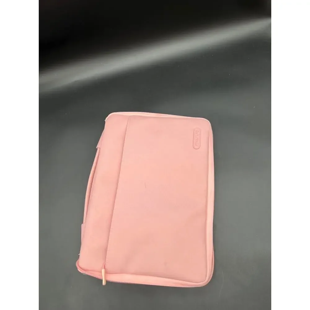 Mosiso Laptop Sleeve Case w/ Handle MacBook Air 13 Pink With Wireless Pink Mouse